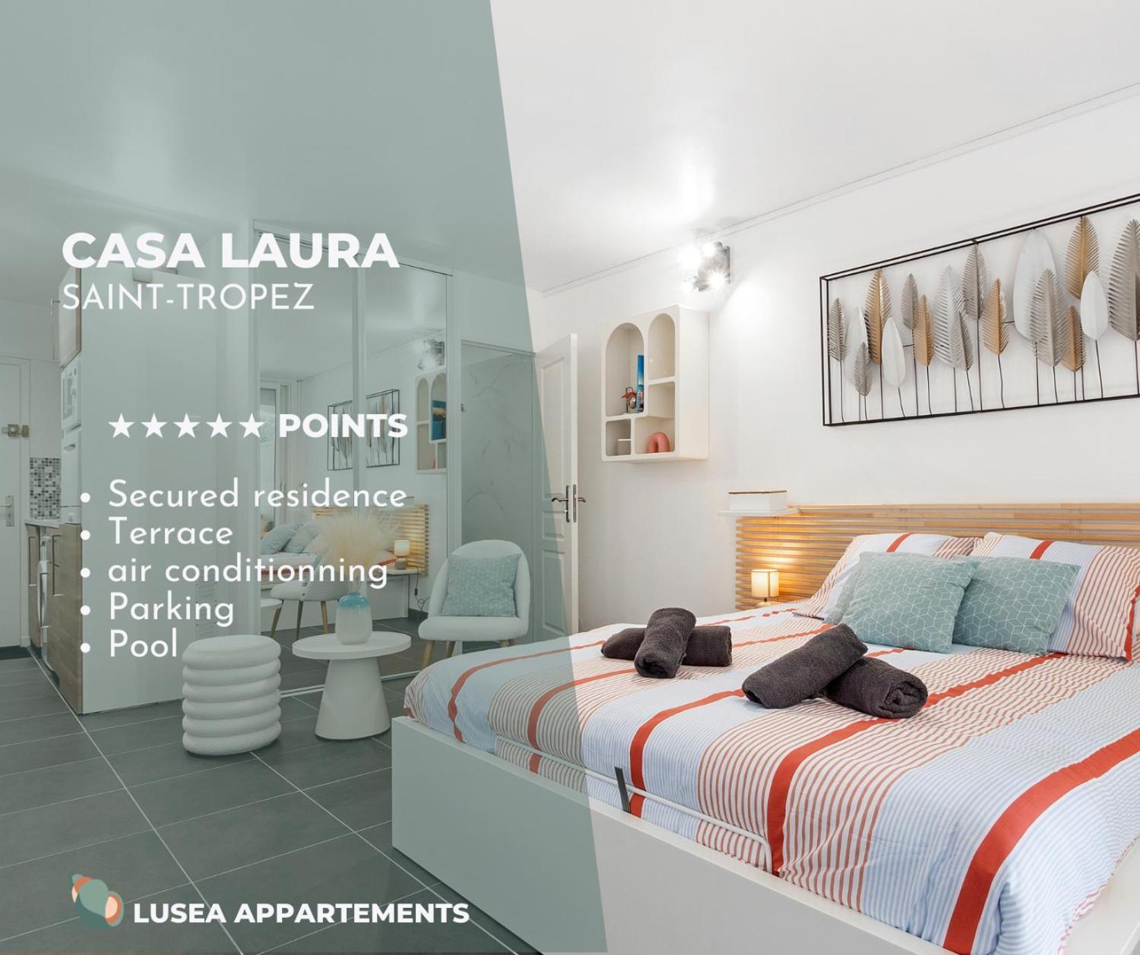 شقة Casa Laura -Parking - Pool سان تروبيه المظهر الخارجي الصورة